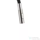 Invena DALIS SLIM konyhai csaptelep, 2-funkciós, rugalmas kifolyócsővel, fekete-inox BZ-64-043-L