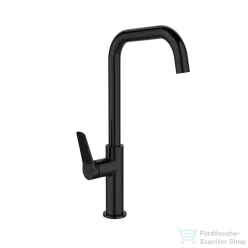   Invena ALONIA konyhai csaptelep, Pvd fényes fekete BZ-70-004-V