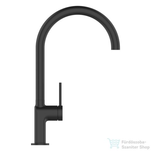 Invena KALITEA mosogató csaptelep,matt fekete BZ-72-004-V