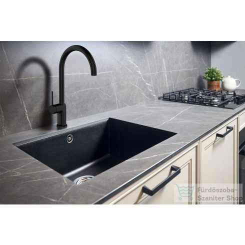 Invena KALITEA mosogató csaptelep,matt fekete BZ-72-004-V