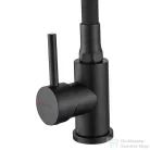Invena SILVA konyhai csaptelep, flexibilis kifolyócsővel, fekete BZ-86-004-L