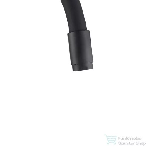 Invena SILVA konyhai csaptelep, flexibilis kifolyócsővel, fekete BZ-86-004-L