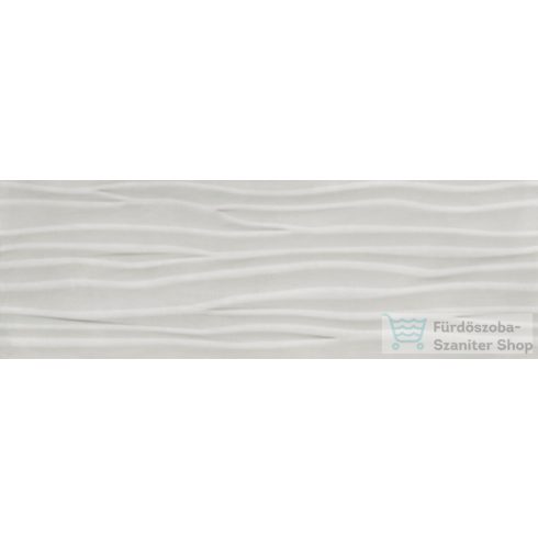 Cifre Relieve Titan Wave White 30x90 dekor fali csempe