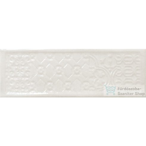 Cifre Titan Decor White Brillo 10×30,5 fali csempe