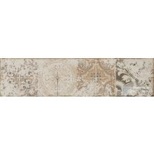 Cifre Soul Decor Ivory Brillo 7,5×30 fali csempe