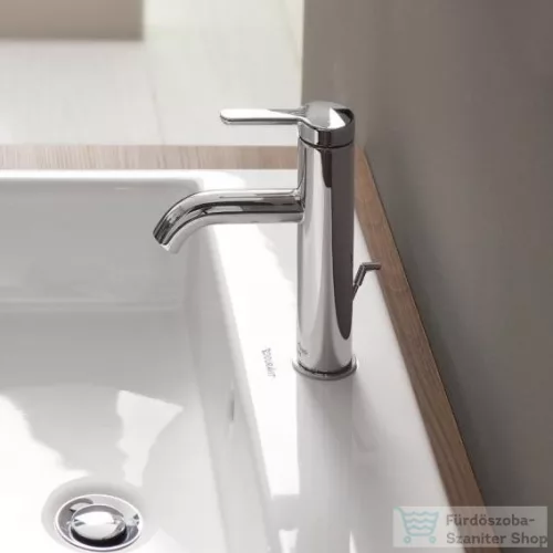 Duravit C.1 M mosdócsaptelep automata leeresztővel,króm C11020001010