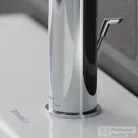 Duravit C.1 L magasított mosdócsaptelep automata leeresztővel, króm C11030001010