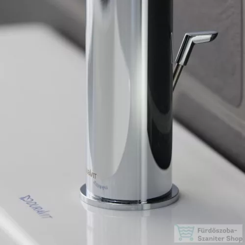 Duravit C.1 L magasított mosdócsaptelep automata leeresztővel, króm C11030001010