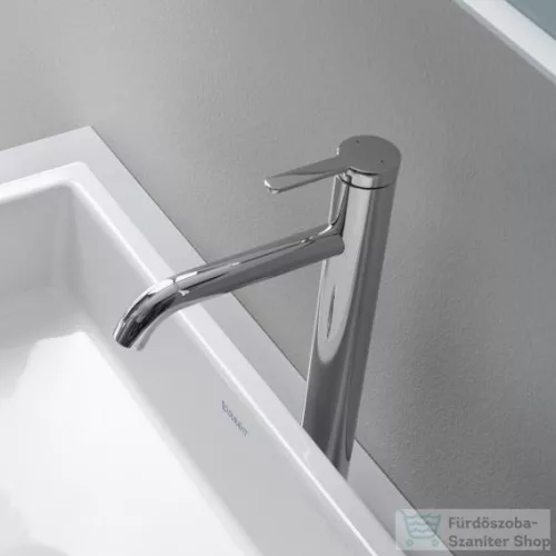 Duravit C.1 L magasított mosdócsaptelep leeresztő nélkül, króm C11030002010
