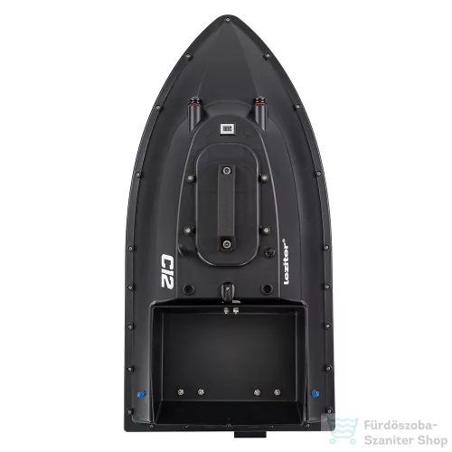Leziter Etetőhajó C12 GPS hátrakidobós fekete C12-HK-B-G1