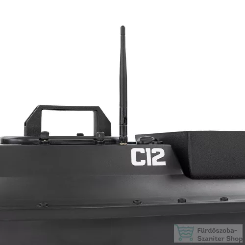 Leziter Etetőhajó C12 GPS hátrakidobós fekete C12-HK-B-G1