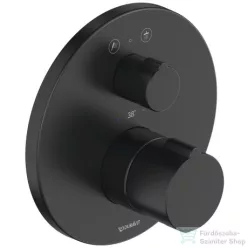   Duravit C.1 falsík alatti termosztátos kád/zuhanycsaptelep fejzuhany/kézizuhany jelöléssel, króm C14200014046