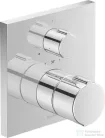 Duravit C.1 falsík alatti termosztátos kád/zuhanycsaptelep, króm C14200015010