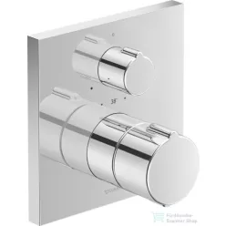   Duravit C.1 falsík alatti termosztátos kád/zuhanycsaptelep, króm C14200015010