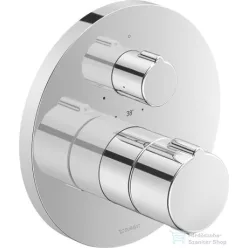   Duravit C.1 falsík alatti termosztátos kád/zuhanycsaptelep, króm C14200016010