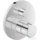 Duravit C.1 falsík alatti termosztátos kád/zuhanycsaptelep, króm C14200016010