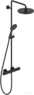 Duravit C.1 termosztátos zuhanyrendszer, matt fekete C14280008046