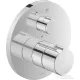 Duravit C.1 falsík alatti termosztátos kád/zuhanycsaptelep kádkifolyó/kézizuhany jelöléssel, króm C15200014010