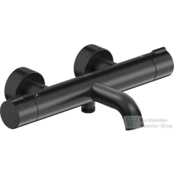   Duravit C.1 termosztátos kádtöltő csaptelep, matt fekete C15220000046