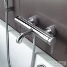 Duravit C.1 kádtöltő csaptelep zuhanyszett nélkül,króm C15230000010