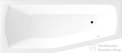 AQUALINE OPAVA kád, láb nélkül, balos, 170x70x39cm, akril C1770