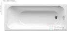 Ravak Chrome kád 150x70 snowwhite C721000000