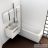Ravak Chrome kád 150x70 snowwhite C721000000