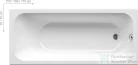 Ravak Chrome Slim kád 160x70 cm-es kád,snowwhite C731300000