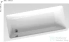 Ravak 10° kád 160x95 balos fehér	C831000000