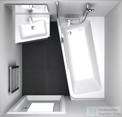 Ravak 10° kád 160x95 balos fehér	C831000000