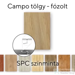   Leziter Campo tölgy Vinyl SPC fózolt padló minta/db CAT-F-MINT