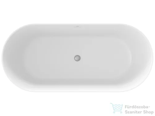 Ravak Freedom O Tec 170x77 cm-es szabadon álló kád króm lefolyóval,fehér CC61000000