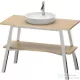 Duravit CAPE COD 1120x570 mm-es fém állvány,Vintage Oak Solid wood CC953209595
