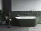 Ravak Freedom O Tec 170x77 cm-es szabadon álló kád fehér lefolyóval,grey green/fehér CD11200000