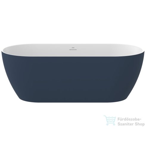 Ravak Freedom O Tec 170x77 cm-es szabadon álló kád fehér lefolyóval,deepsea blue/fehér CD21400000