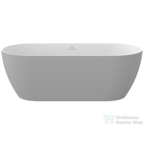 Ravak Freedom O Tec 170x77 cm-es szabadon álló kád fehér lefolyóval,Smoke grey/fehér CD31500000