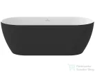 Ravak Freedom O Tec 170x77 cm-es szabadon álló kád fekete lefolyóval,matt fekete/fehér CD51700000