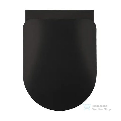 Deante Peonia Slim Soft Close WC-ülőke, fekete CDE_NSOZ