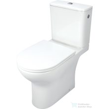   Deante JASMIN monoblokkos WC csésze,  perem nélküli, ülőkével CDJD6RPS