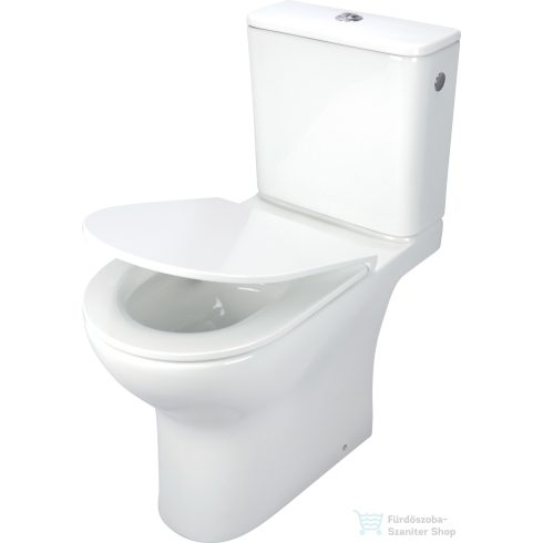 Deante JASMIN monoblokkos WC csésze,  perem nélküli, ülőkével CDJD6RPS
