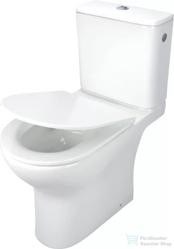 Deante JASMIN monoblokkos WC csésze,  perem nélküli, ülőkével CDJD6RPS