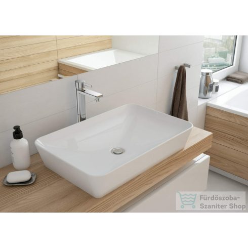 Deante TESS ráültethető mosdó, túlfolyó nélkül  CDS_6U6S