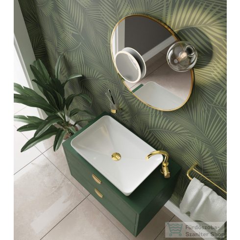 Deante TESS ráültethető mosdó, túlfolyó nélkül  CDS_6U6S