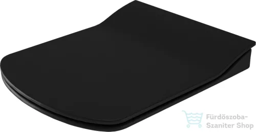 Deante BLUR slim WC-ülőke, fekete CDZ_NZOZ