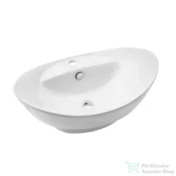   Invena FEME 59x39 cm-es pultra ültethető mosdó,fehér CE-10-001-C