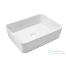   Invena NYKS 47,5x37,5 cm-es pultra ültethető mosdó csaplyuk nélkül,fehér CE-11-001-C