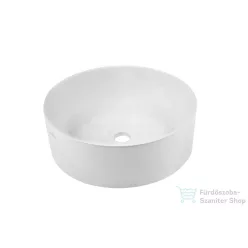   Invena KETO 42 cm-es pultra ültethető mosdó csaplyuk nélkül,fehér CE-14-001-C
