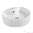 Invena RONDI 47 cm-es pultra ültethető mosdó,fehér CE-21-001-W