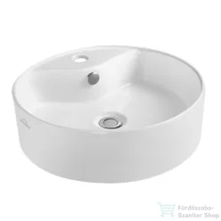   Invena RONDI 47 cm-es pultra ültethető mosdó,fehér CE-21-001-W