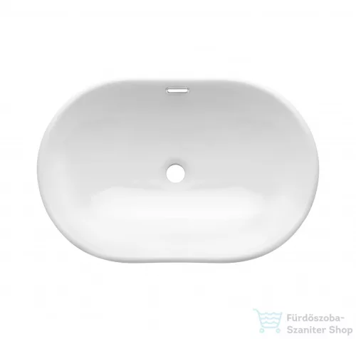 Invena NIKE 60x40 cm-es beépíthető mosdó,fehér CE-28-060-W